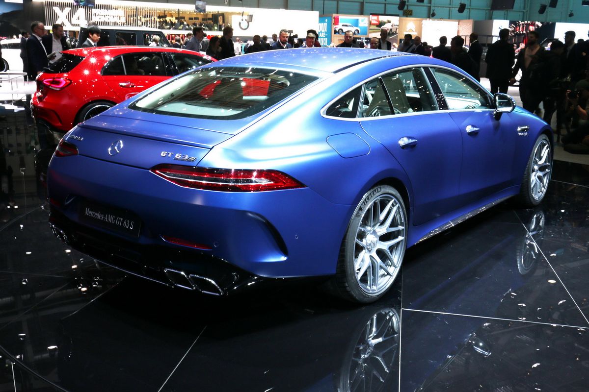Mercedes Amg Gt 4 Door Coupe Finally Revealed