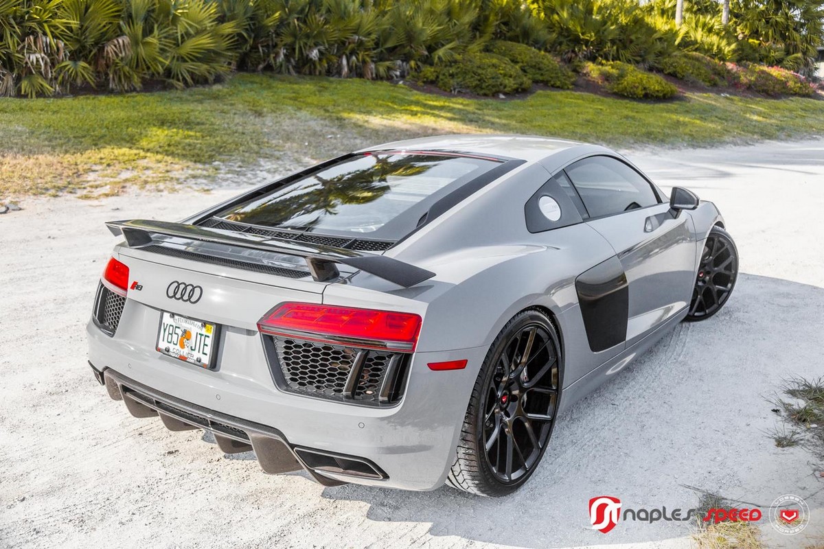 Audi Fort Myers >> Nardo Grey Audi R8 On Black Vossen Wheels Audi Fort Myers >> Nardo Grey Audi R8 On Black Vossen Wheels