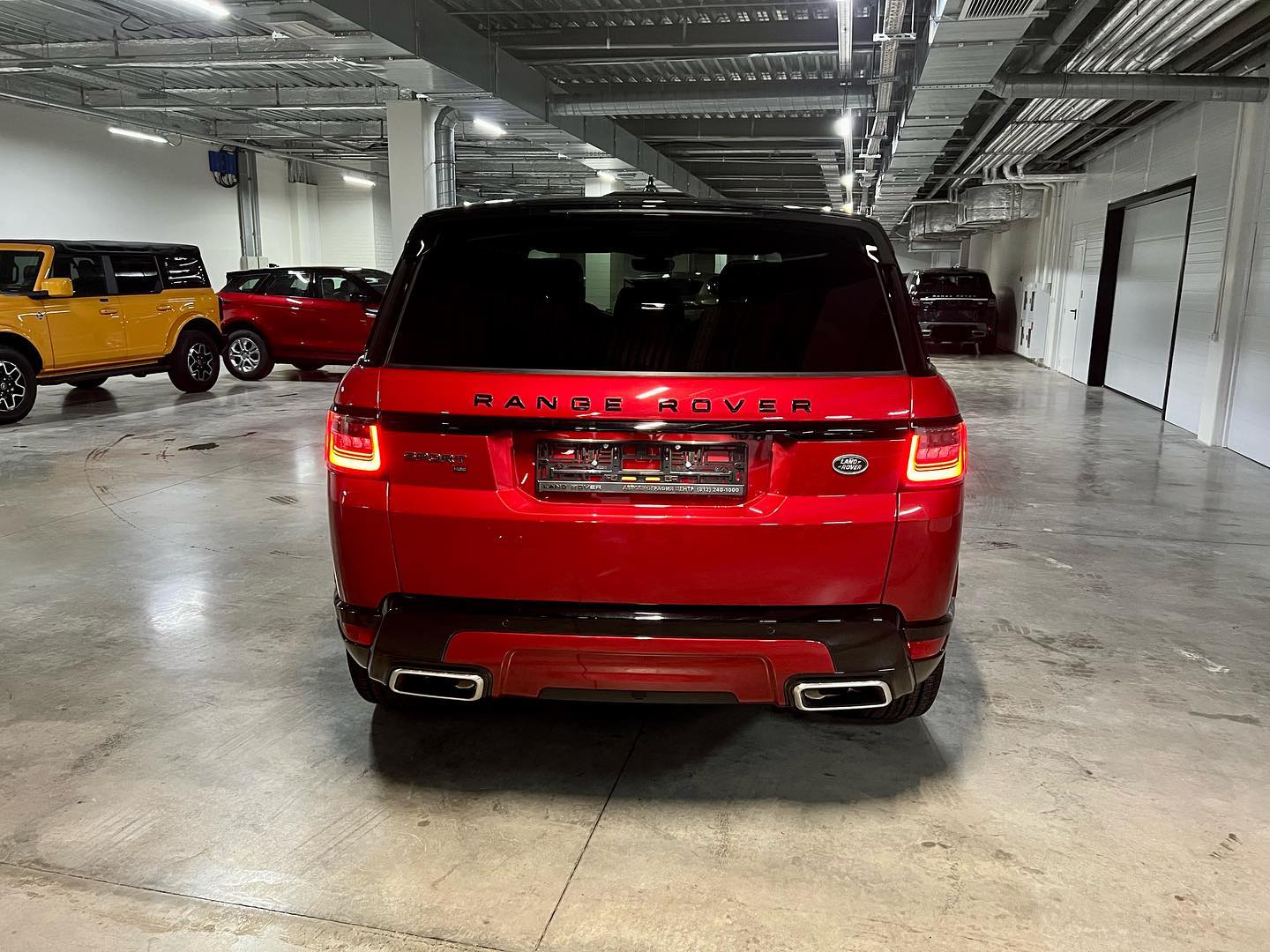 2021 Range Rover Sport HSE 3.0 Diesel 249HP, Red & Black ! - Auto News ...