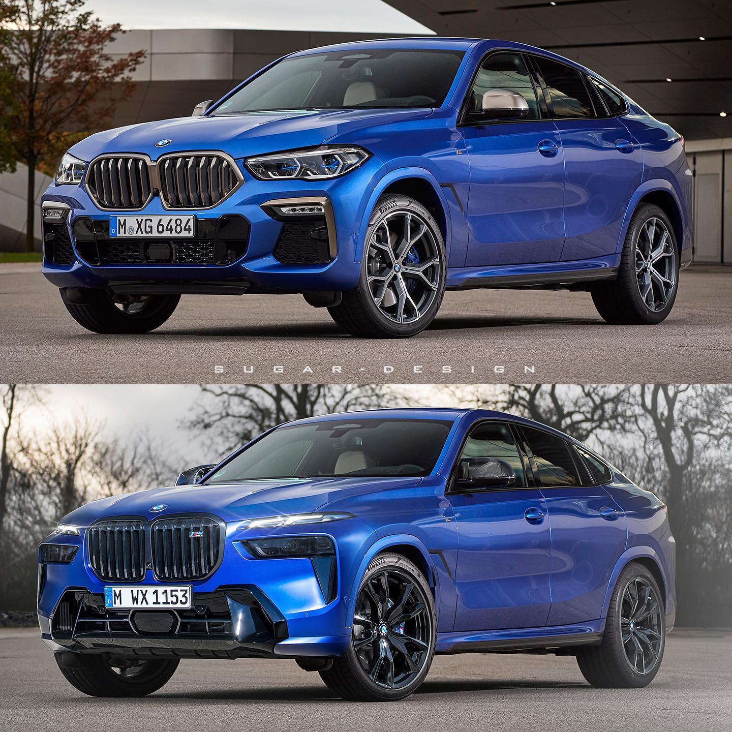 2024 BMW X6 M Facelift Designed by SurgarDesign !