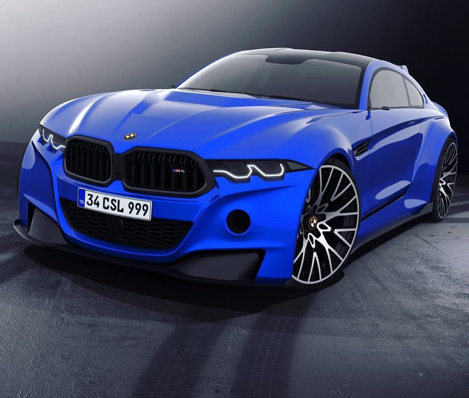 2025 BMW M4 CSL Designed by emrEHusmen, Crazy BMW !