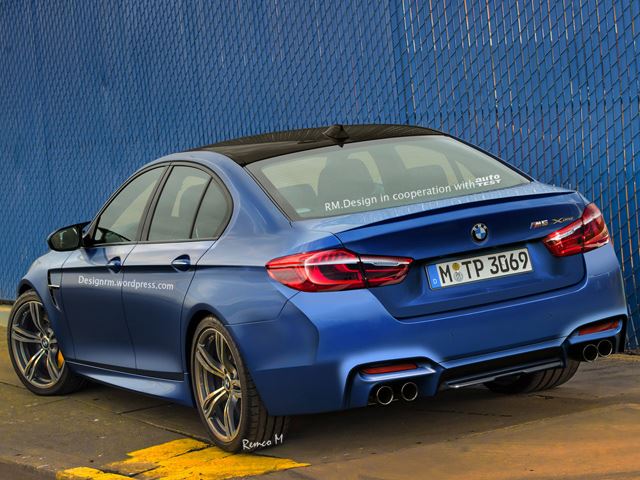Rendering Design Of The New BMW M5