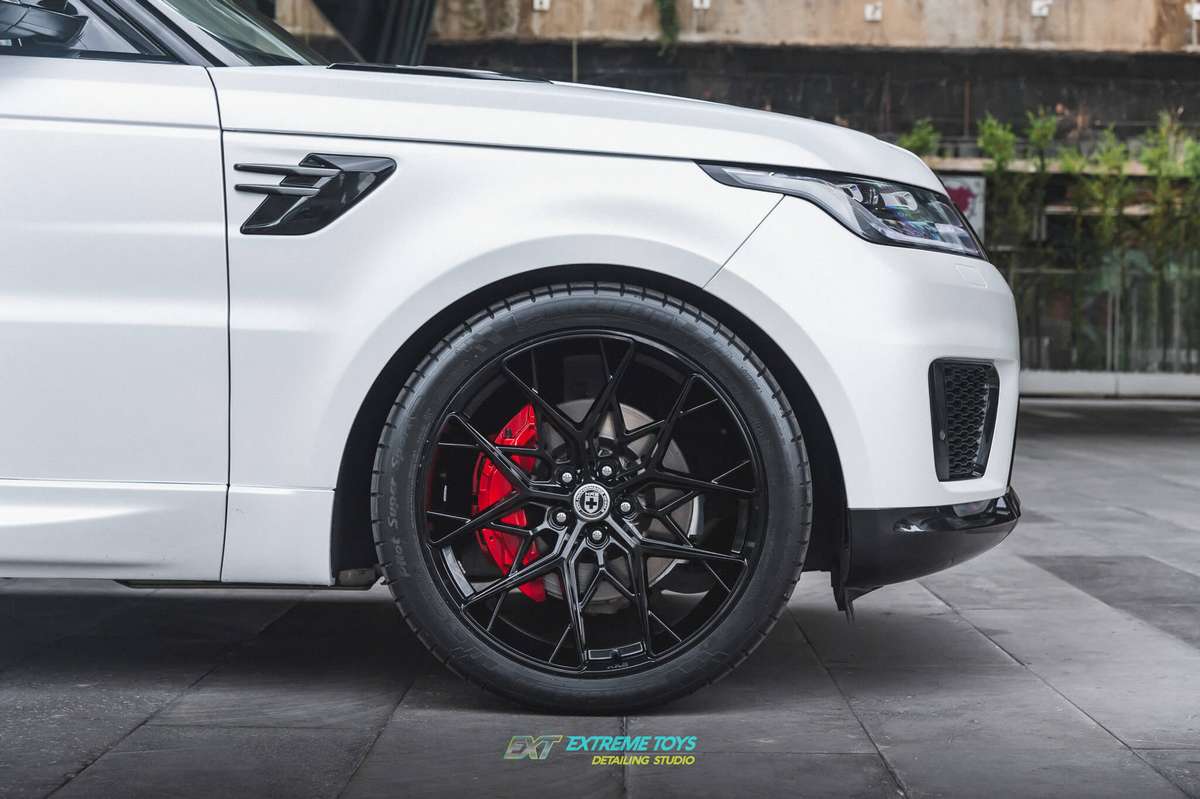 White Range Rover Rims Pearl White Range Rover Sport on HRE Wheels – Auto News Magazine