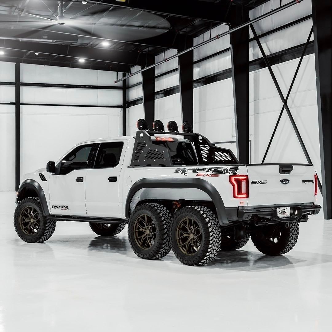 6x4 Raptor The 1 of 1 Ford Raptor 6x6 Fitted with Terra Bronze Vossen Wheels ...