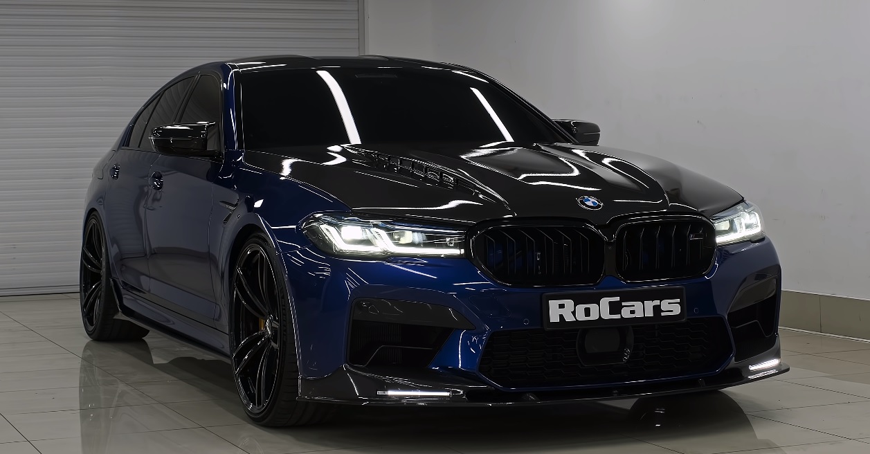 Akrapovic bmw m5 competition