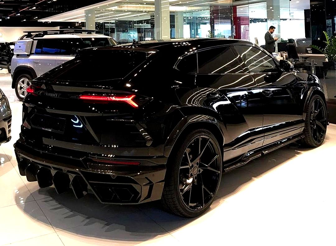 Murdered Out All Black Mansory Lamborghini Urus BEAST